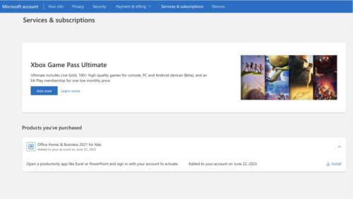 Office Home and Business for macOS Price in BD photo review