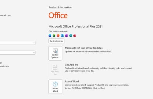 Microsoft Office 2021 Professional Plus License Key Price In BD photo review