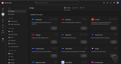 Adobe Creative Cloud Prepaid Subscription Price In bd photo review