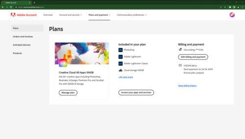 Adobe Creative Cloud Prepaid Subscription Price In bd photo review